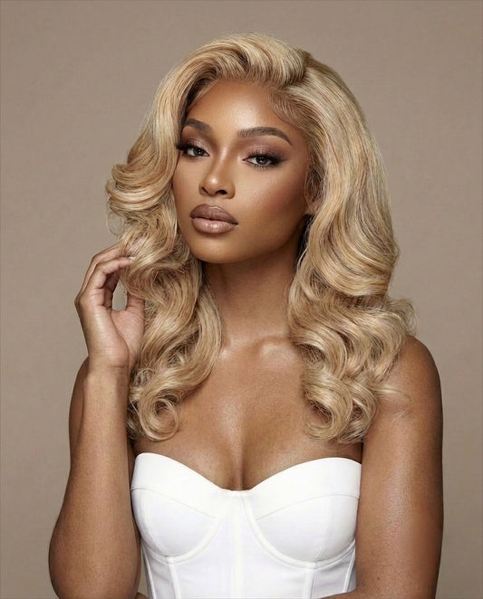 THE BLONDE LUXE DROP: 24” HD Frontal + Install